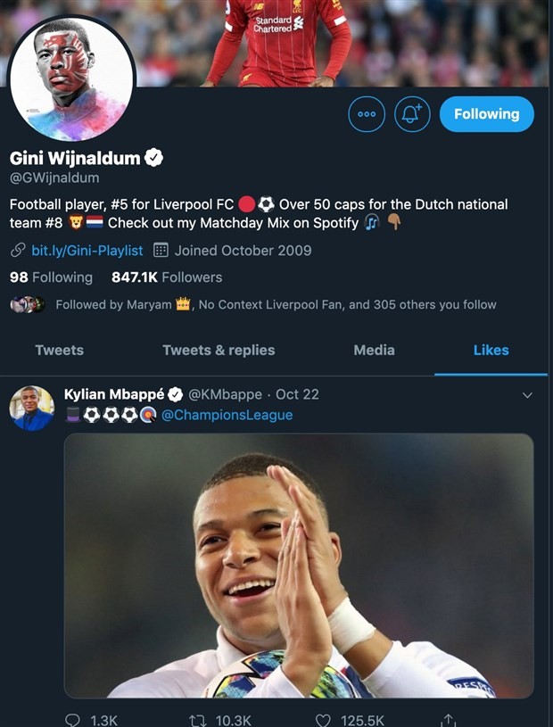 Mbappé và những lần công khai 