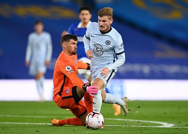 Timo Werner delivers fitness update for Liverpool game after picking up knee injury - Bóng Đá