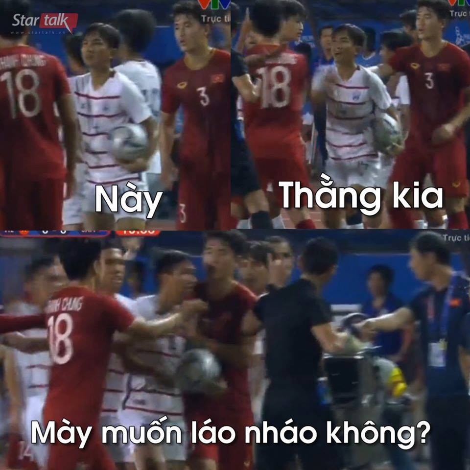 Ảnh chế trận Việt Nam vs Campuchia - Bóng Đá