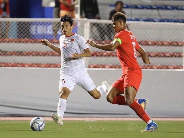 Đội hình ra sân U22 Việt Nam đấu Thái Lan: 