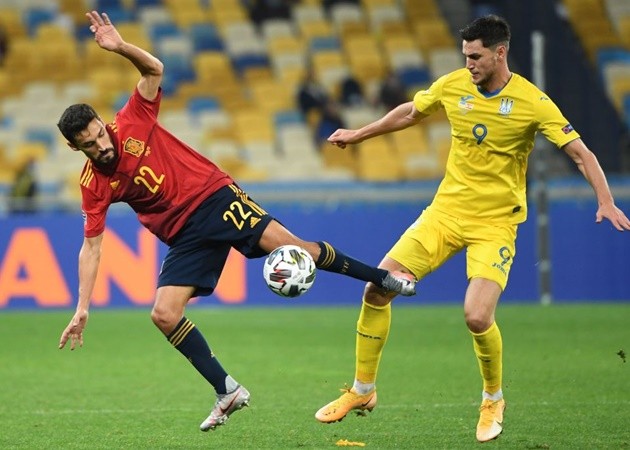 Hàng công mờ nhạt, Tây Ban Nha thua sốc Ukraine ở Nations League - Bóng Đá