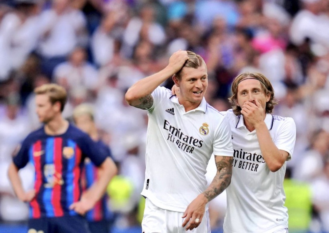 Quá đẳng cấp! Modric - Kroos vờn bóng,  - Bóng Đá