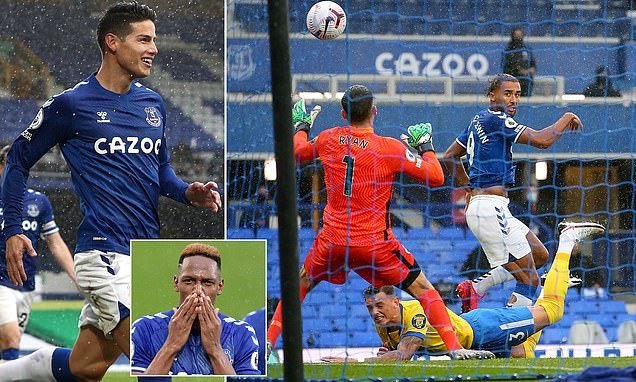 James Rodriguez thăng hoa tột đỉnh, Everton vùi dập đối thủ 4 bàn - Bóng Đá