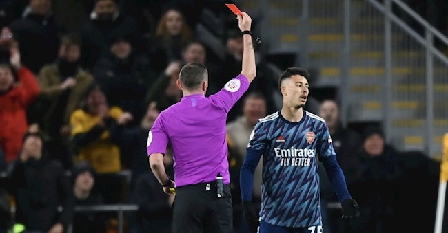 Thật sự điên rồ với số thẻ đỏ của Arsenal dưới thời Mikel Arteta - Bóng Đá