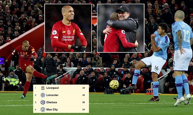 After a slow start and many doubters, undefeated Fabinho is the 'lighthouse' looking to lead Jurgen Klopp's side to greatness - Bóng Đá