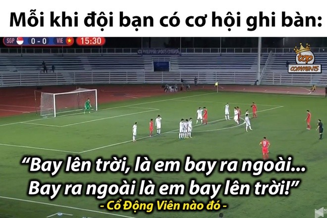 Ảnh chế U22 Việt Nam vs Singapore - Bóng Đá