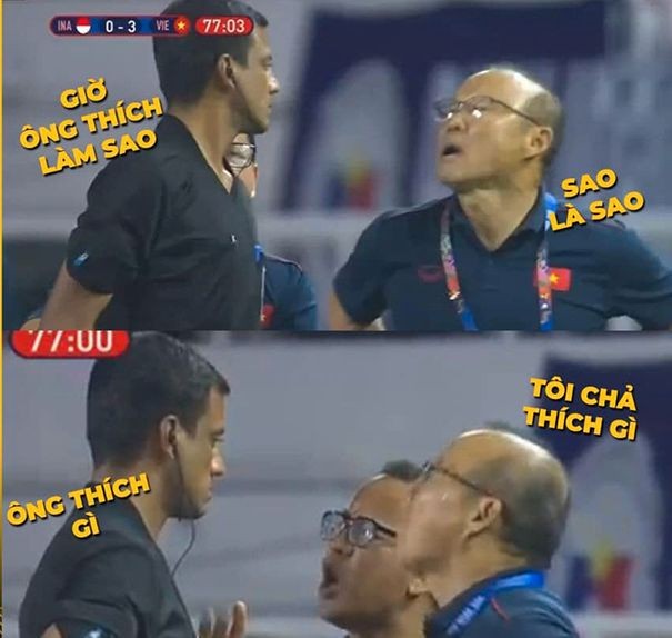 Ảnh chế trận Việt Nam vs Indonesia - Bóng Đá