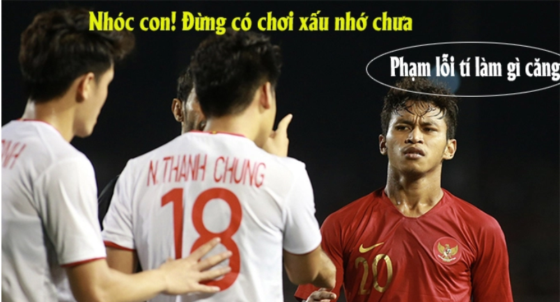 Ảnh chế trận Việt Nam vs Indonesia - Bóng Đá