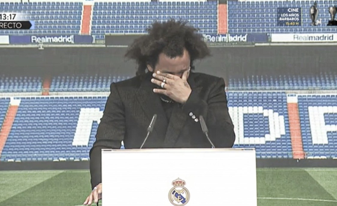Marcelo bật khóc khi chia tay Real, Ancelotti cũng rơi lệ - Bóng Đá