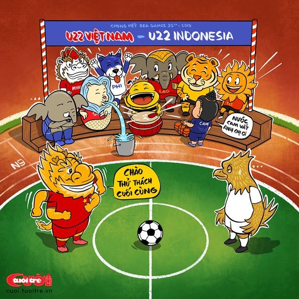 Ảnh chế trận Việt Nam vs Indonesia - Bóng Đá