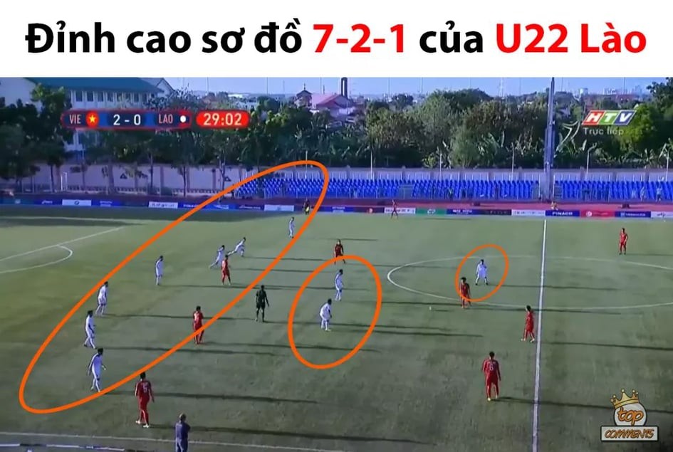 Ảnh chế U22 Việt Nam vs Lào - Bóng Đá