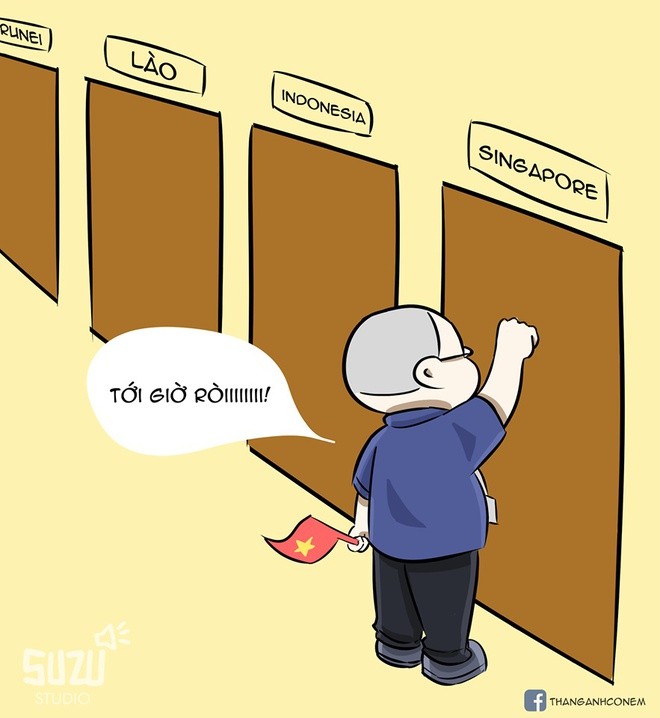 Ảnh chế U22 Việt Nam vs Singapore - Bóng Đá