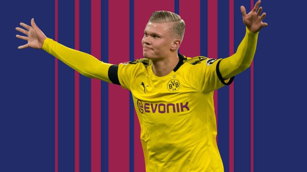Report: Laporta wants to replace Coutinho and Griezmann with Erling Haaland - Bóng Đá