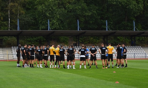 Ảnh Inter Milan tập trước trận gặp Shakhtar - Bóng Đá