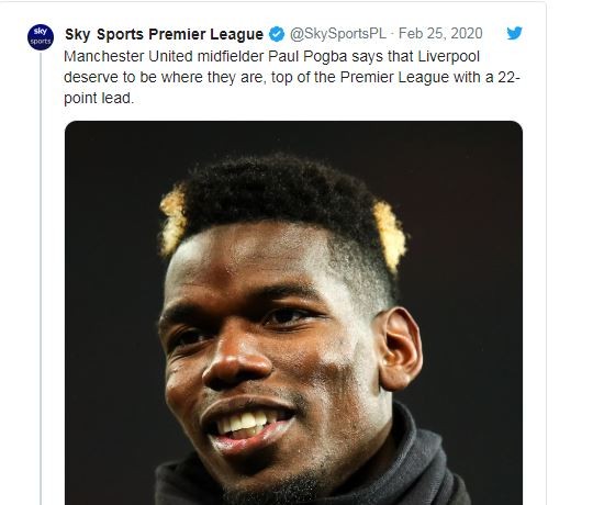 Liverpool fans react to Paul Pogba’s complimentary comment - Bóng Đá
