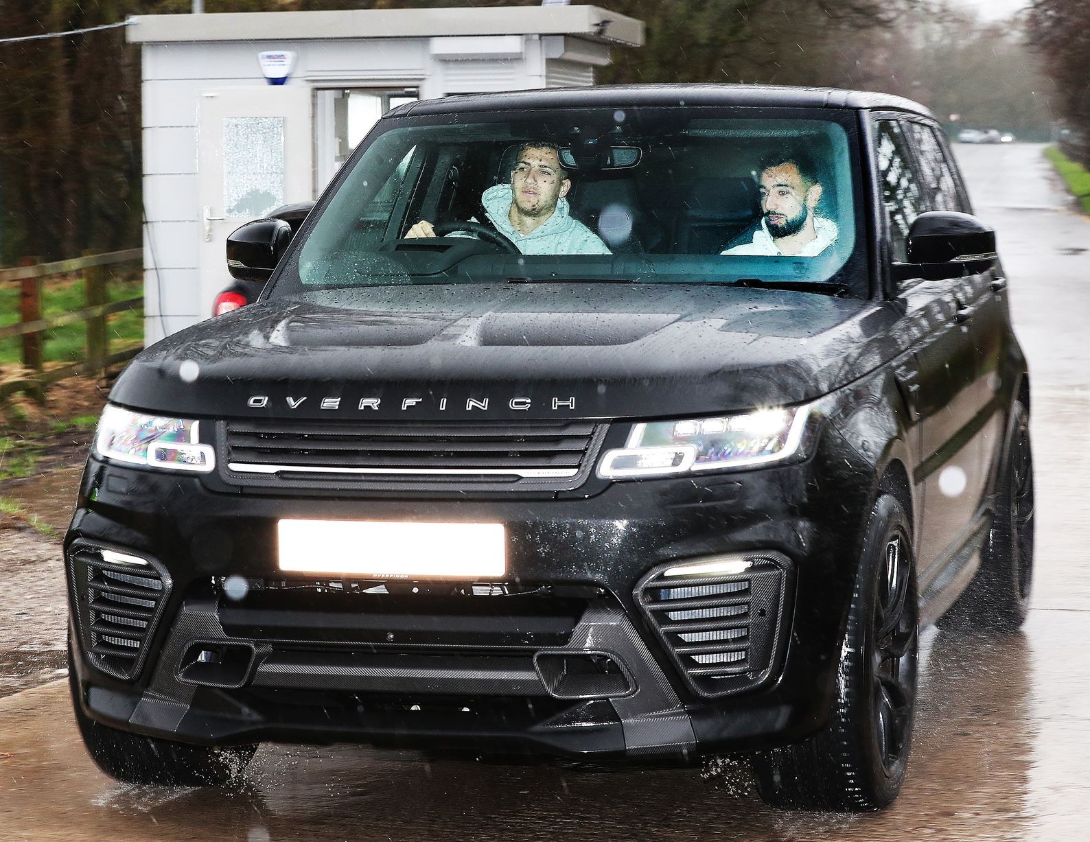 Sir Alex Ferguson arrives at Manchester United training ground after Club Brugge win - Bóng Đá