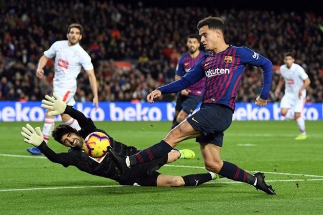 Coutinho đồng ý được cho mượn ở Liverpool - Bóng Đá