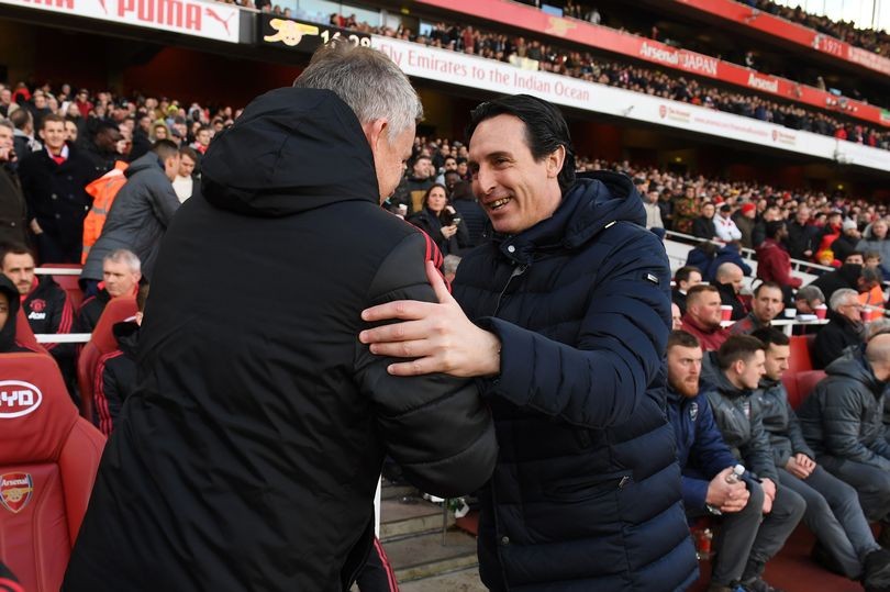 Arsenal manager Unai Emery sends message to Manchester United boss Ole Gunnar Solskjaer - Bóng Đá