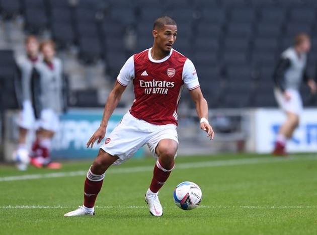 Mikel Arteta sends warning to William Saliba as he rates Arsenal debut - Bóng Đá