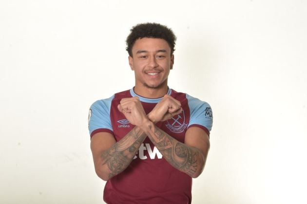 West Ham United sign England international Jesse Lingard on loan - Bóng Đá