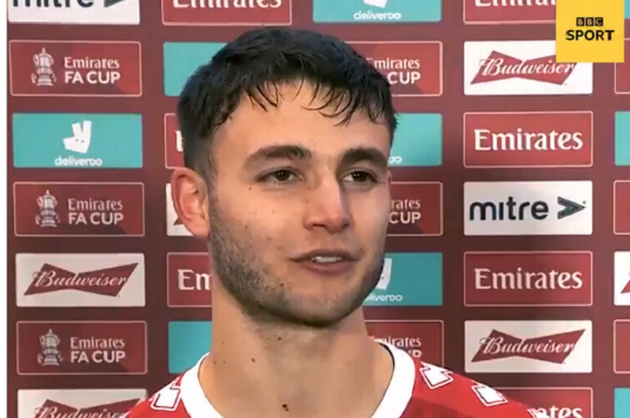 HARD WORK Former Tottenham youth player Nick Tsaroulla chokes up in emotional interview after scoring for Crawley in shock FA Cup - Bóng Đá