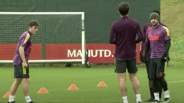 Luke Shaw and Harry Maguire's training ground spat after Dan James dispute - Bóng Đá
