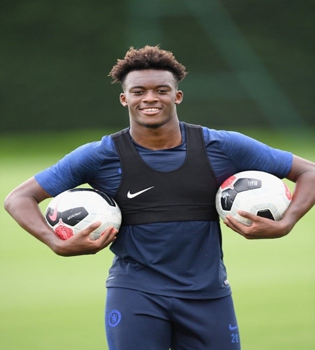 Ảnh Hudson Odoi tập - Bóng Đá