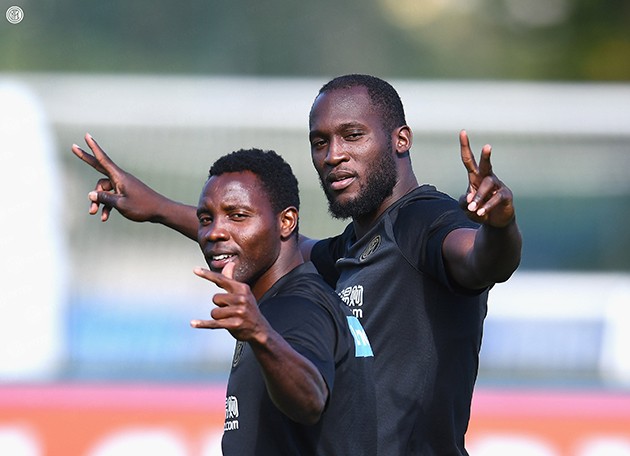 Inter Milan miệt mài tập luyện trong ngày Lukaku trở lại - Bóng Đá
