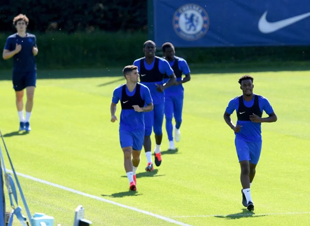Ảnh Chelsea tập (The Sun) - Bóng Đá