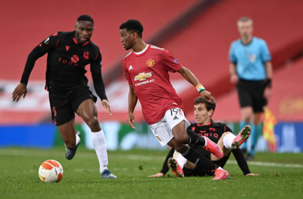 Diallo thi đấu ra sao trong 30 phút góp mặt ở trận Man Utd vs Sociedad - Bóng Đá