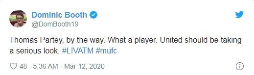 Manchester United: Red Devils fans urge board to sign Thomas Partey after latest display against Liverpool - Bóng Đá