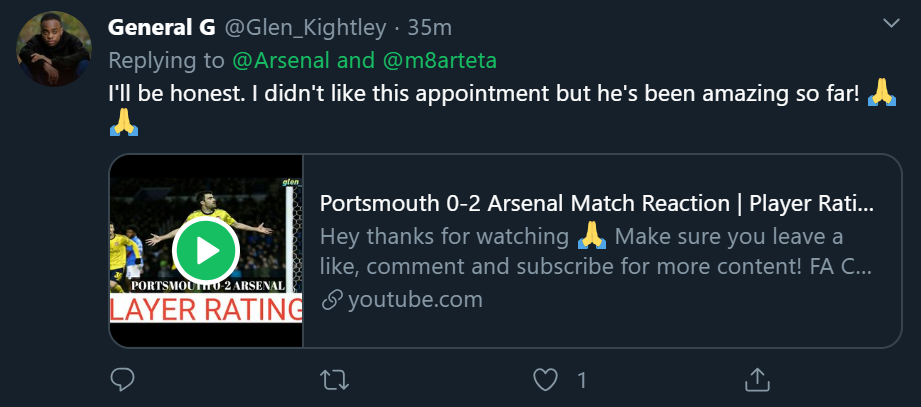 Fan Arsenal phản ứng Mikel Arteta - Bóng Đá