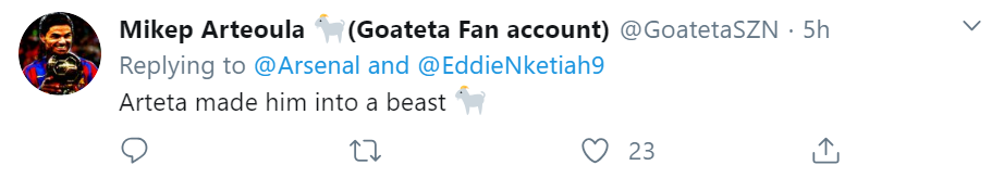 Phản ứng fan Arsenal về Eddie Nketiah - Bóng Đá