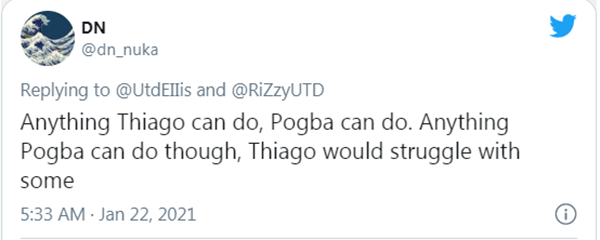 CĐV Man Utd mỉa mai Thiago: 