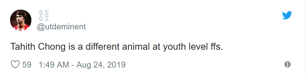 Manchester United fans react to Tahith Chong's under-23 performance - Bóng Đá