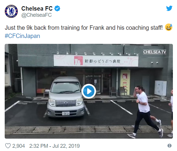 That's one way to make sure your stars up their fitness in pre-season...  - Bóng Đá