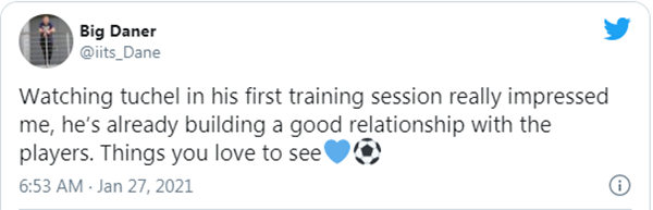 Fan Chelsea nói thẳng về buổi tập đầu tiên của tân HLV Tuchel - Bóng Đá