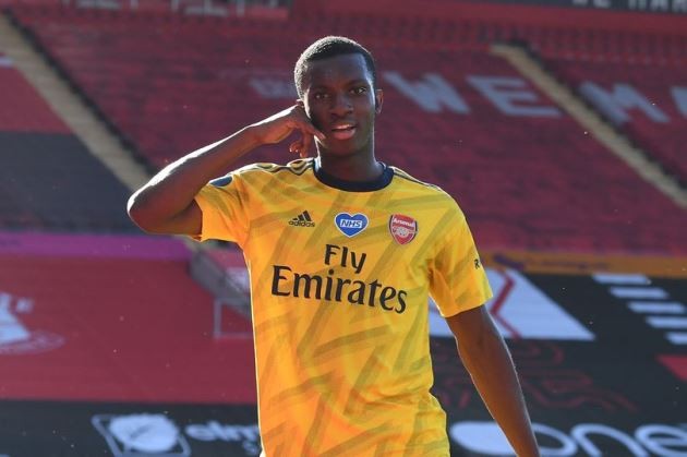 Eddie Nketiah được so sánh với Sergio Aguero - Bóng Đá