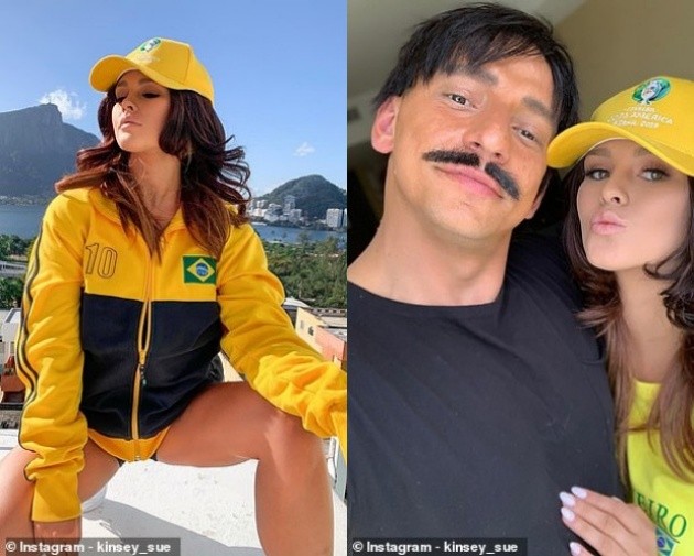 Champions League invader Kinsey Wolanski reveal she was JAILED after failed bid to disrupt Copa America final in Brazil after being tackled by security - Bóng Đá