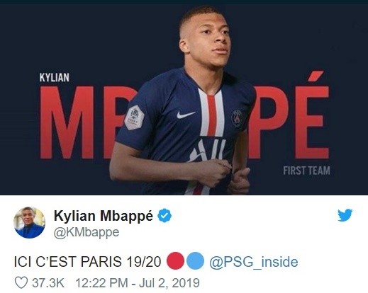 Mbappe shuts down transfer rumours with simple message - Bóng Đá