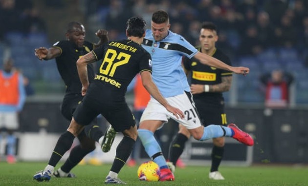 Ảnh trận Lazio - Inter Milan - Bóng Đá