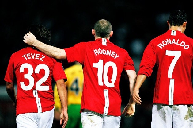 Tam tấu Tevez - Rooney - Ronaldo của Man Utd 2007/08 từng bá đạo ra sao - Bóng Đá