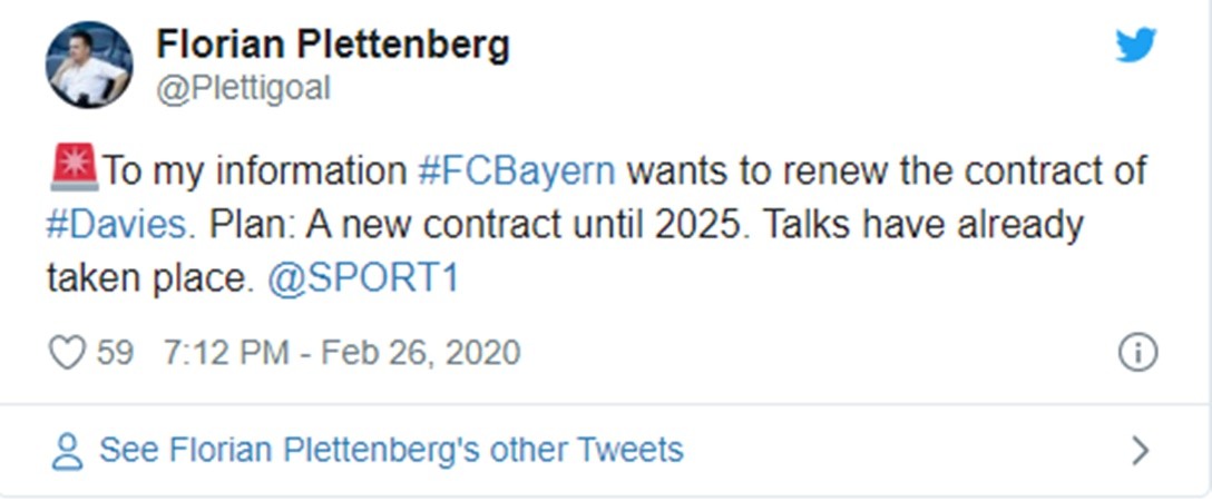 Bayern Munich to offer Alphonso Davies lucrative new contract in wake of huge win over Chelsea - Bóng Đá