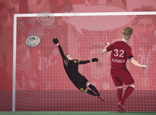 Ảnh chế Bayern thắng Dortmund - Bóng Đá
