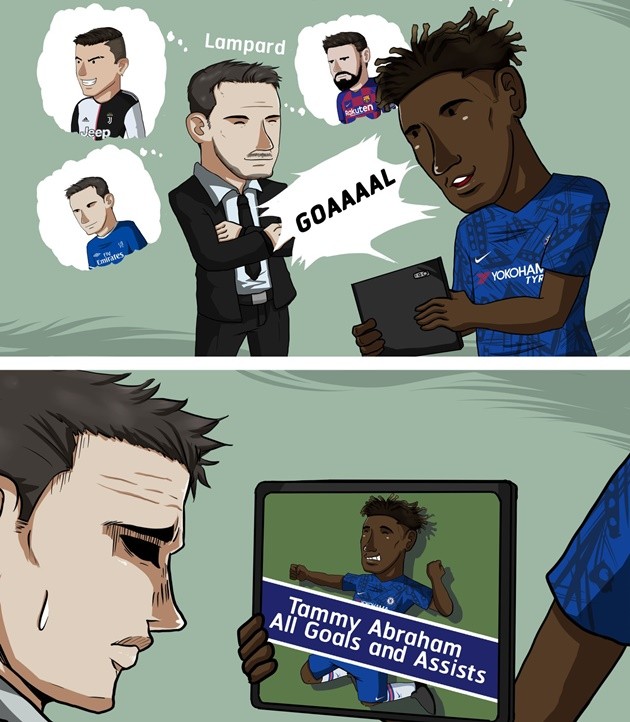 Ảnh chế Chelsea mua Werner - Bóng Đá