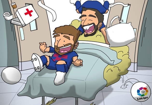 Ảnh chế La Liga trở lại - Bóng Đá