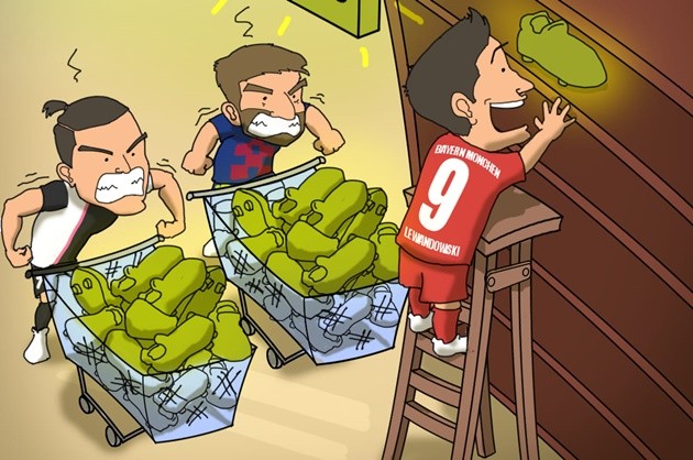 Ảnh chế Bayern vô địch Bundesliga - Bóng Đá