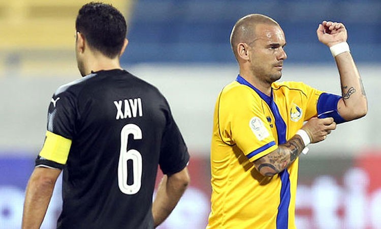  ‘Drunk’ Wesley Sneijder arrested for dancing on car roof causing £5.4k damage - Bóng Đá