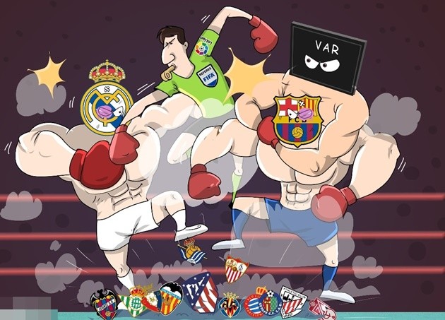 Ảnh chế Real vô địch La Liga - Bóng Đá