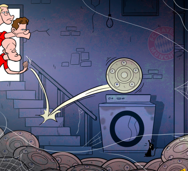 Ảnh chế Bayern vô địch Bundesliga - Bóng Đá